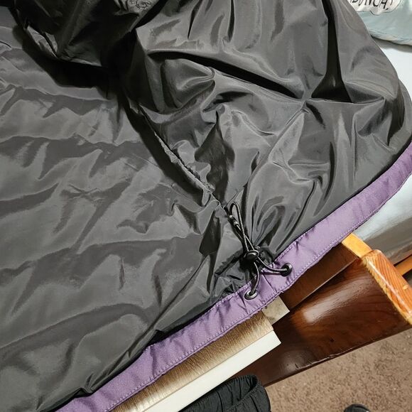 Eddie Bauer Men's Purple Parka 650 Down Filled Puffer Jacket Size Large L NEW - Picture 7 of 16